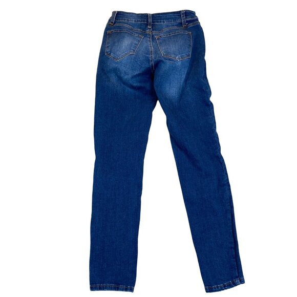 KanCan Women's Jeans Size 27 Skinny Fit Blue Denim - Picture 2 of 12